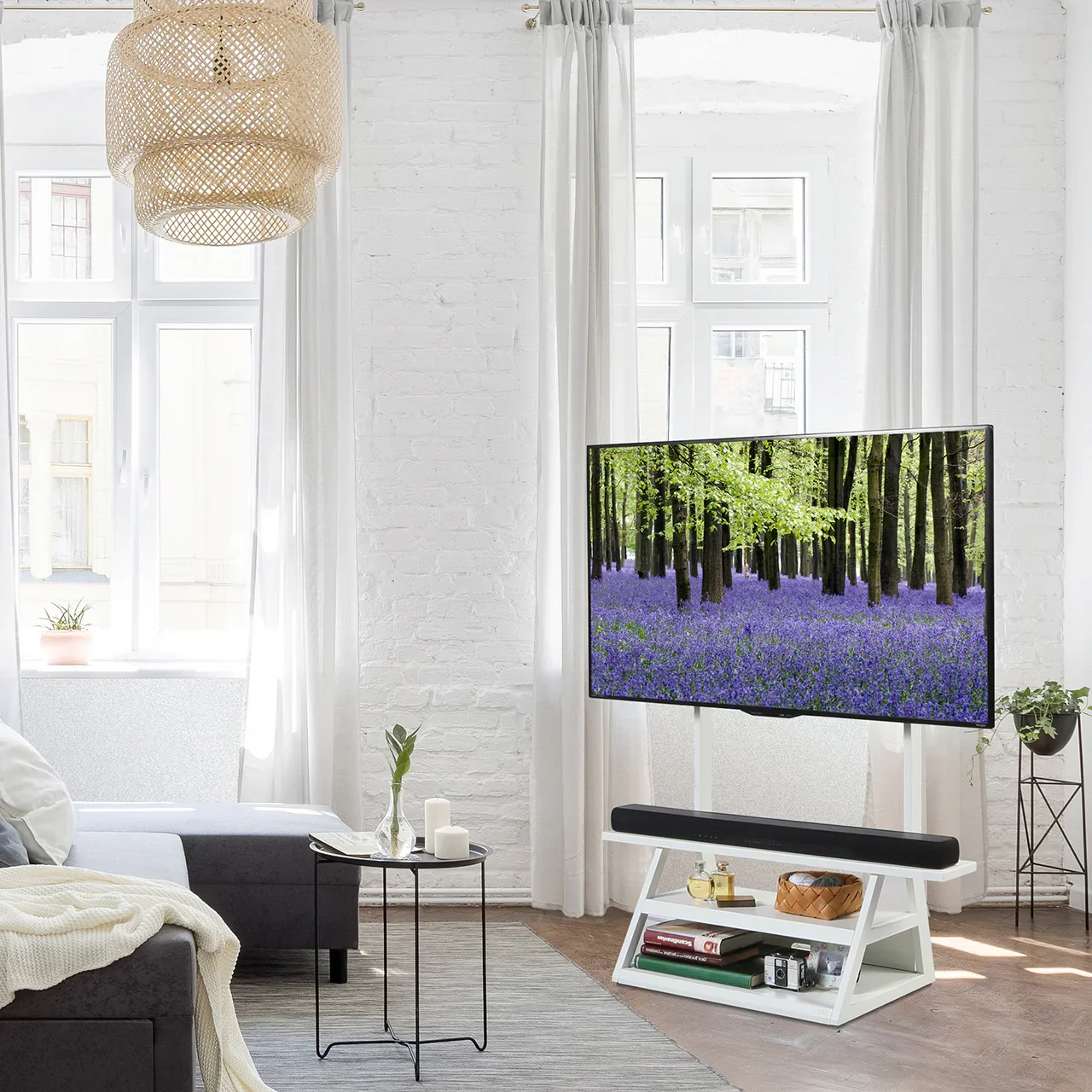 WALL INTERIOR TVSTAND M1 CASTER - Image 7